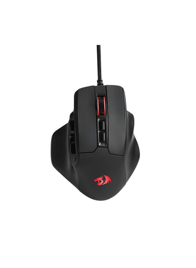REDRAGON M806 Bullseye Gaming Mouse, 7 Programmable Buttons Wired RGB Gamer Mouse w/Ergonomic Natural Grip Build, Software Supports DIY Keybinds & Backlit  - Image 1