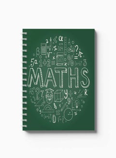 LOWHA Spiral 60 Sheets Squares Math Notebook Multicolour  - Image 1