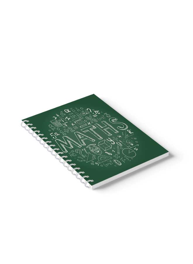 LOWHA - Spiral 60 Sheets Squares Math Notebook Multicolour - Image 1
