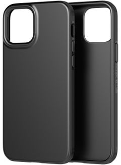 tech21 Evo Slim For iPhone 12 Mini Case Cover Charcoal Black  - Image 4
