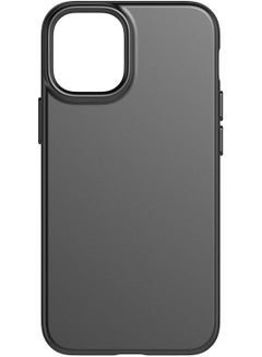 tech21 Evo Slim For iPhone 12 Mini Case Cover Charcoal Black  - Image 1