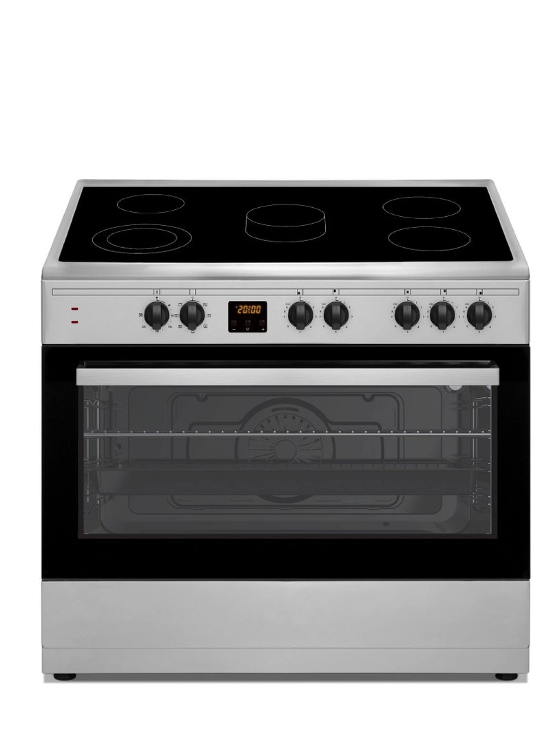 CANDY Built-In Ceramic Cooker CVE960MI silver