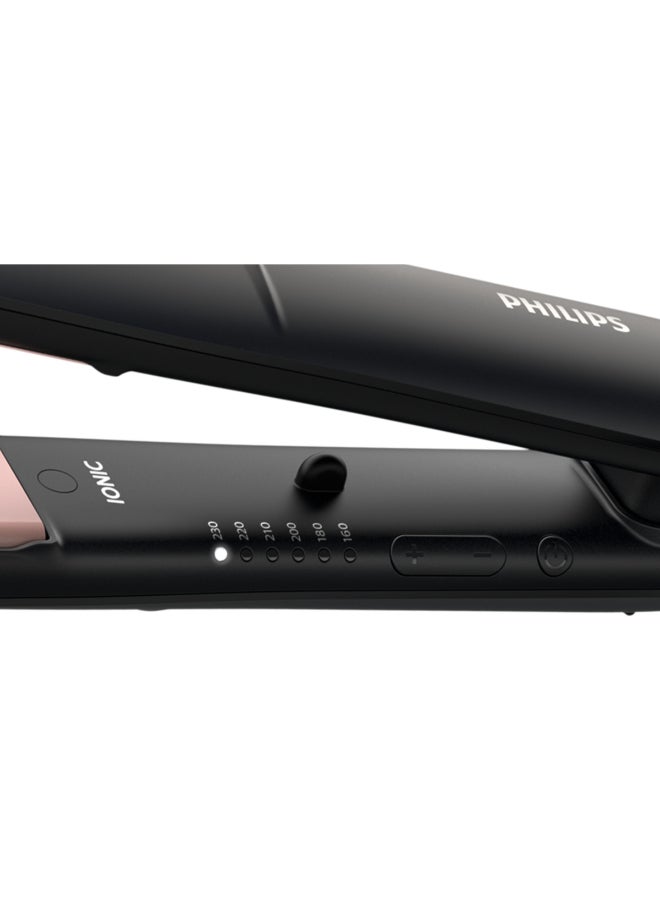 Philips - StraightCare Essential ThermoProtect Straightener BHS378/03 Black - Image 1