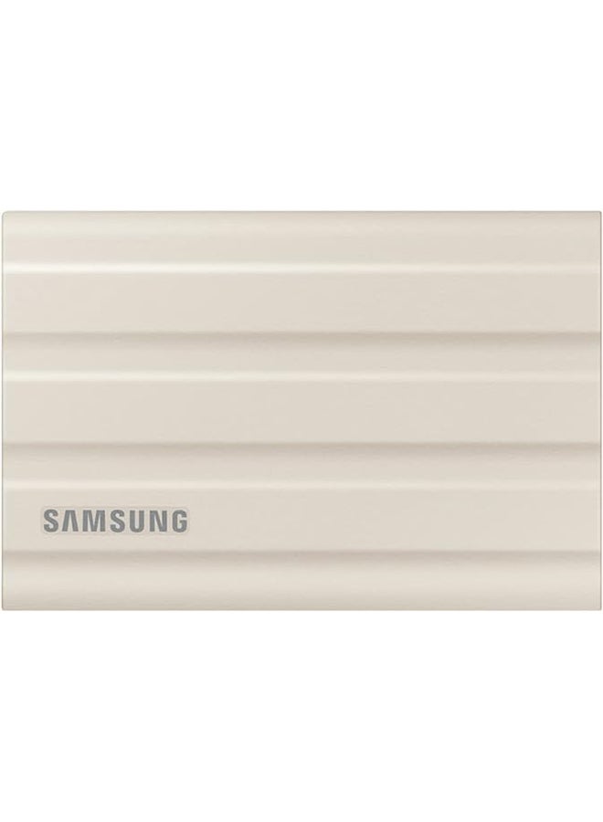 سامسونج T7 Shield Portable SSD 1 TB - USB 3.2 Gen.2 External SSD Beige (MU-PE1T0K/EU) 1 TB  - Image 3