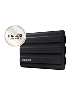 Samsung T7 Shield Portable SSD 1 TB - USB 3.2 Gen.2 External SSD Black (MU-PE1T0S/EU) 1 TB  - Image 1