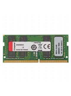 كينغستون رام KVR32S22D8/16 كمبيوتر محمول 16 جيجا بايت 3200 ميجا بايت/ثانية DDR4 غير ECC CL22 SODIMM 2Rx8  - Image 1
