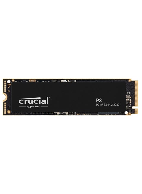 P3 1TB CT1000P3SSD8 PCIe 3.0, 3D NAND, NVMe, M.2 SSD, up to 3500MB/s, Black 1 TB