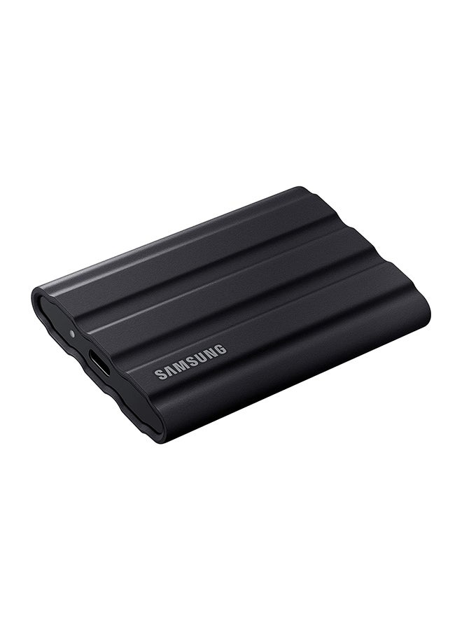 سامسونج SSD محمول T7 Shield سعة 4 تيرابايت - USB 3.2 Gen.2 SSD خارجي أسود (MU-PE4T0S/EU) 4 تيرابايت - Image 1