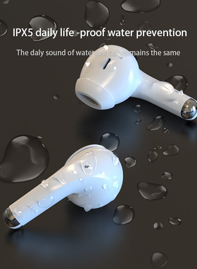 New version LP40 Pro TWS Bluetooth 5.1 Earphone Wireless Earbuds HiFi Stereo Bass ENC Noise Reduction Type-C Black