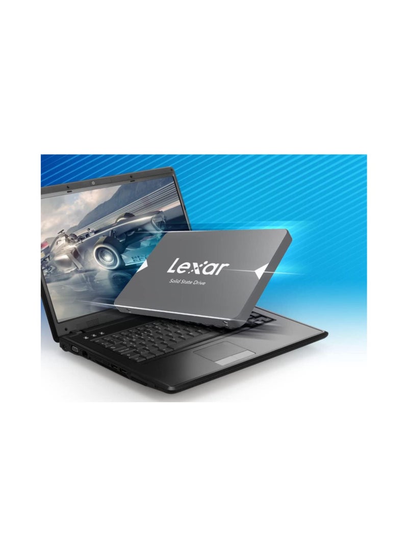 Lexar - NS100 512GB 2.5” SATA III Internal SSD, Solid State Drive, Up to 550MB/s Read 512 GB - Image 1