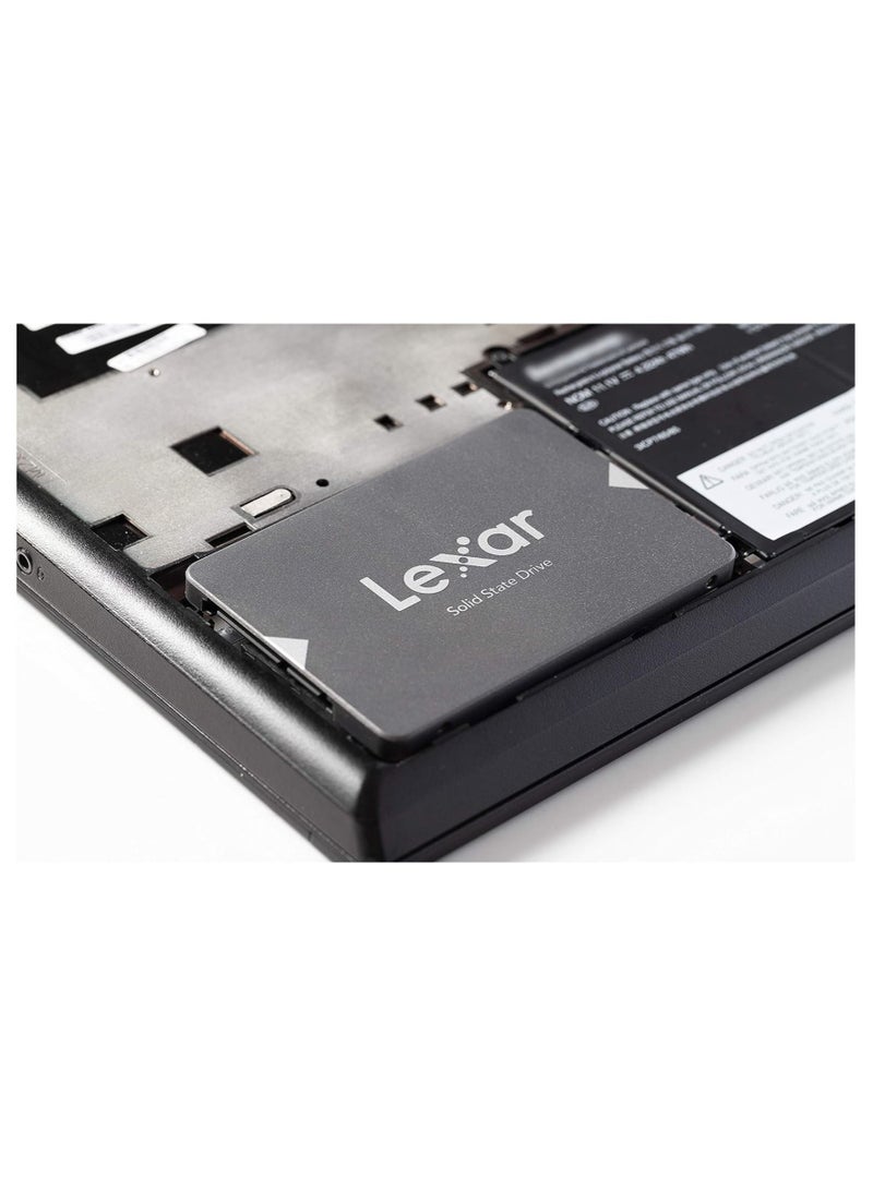 Lexar - NS100 512GB 2.5” SATA III Internal SSD, Solid State Drive, Up to 550MB/s Read 512 GB - Image 1