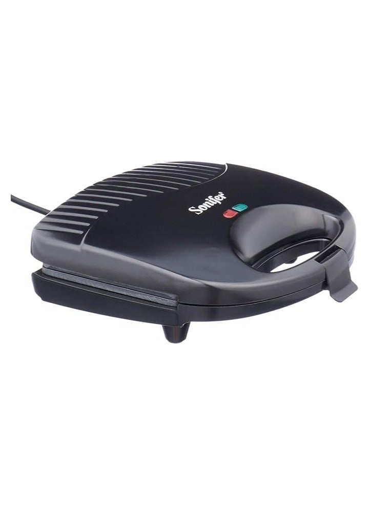 سونفير Sonifer sf-6043 waffle maker, 750 watt, 220-240 volt, non-stick 750 W sf-6043 Black - Image 1