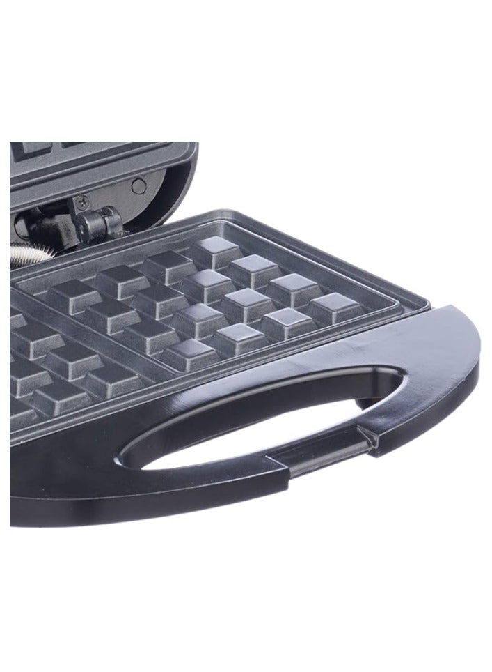 سونفير Sonifer sf-6043 waffle maker, 750 watt, 220-240 volt, non-stick 750 W sf-6043 Black - Image 3
