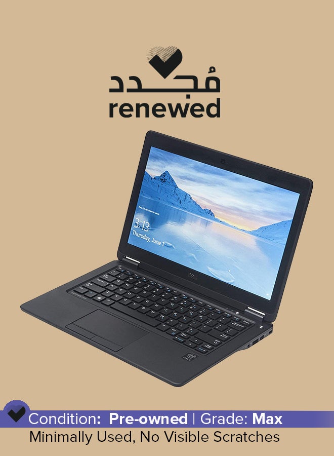 DELL Renewed - Latitude E7270 (2016) Laptop With 12.5-Inch Display,Intel Core i7 Processor/6th GEN/8GB RAM/256GB SSD/520 Integrated HD Graphics English Black  - Image 1