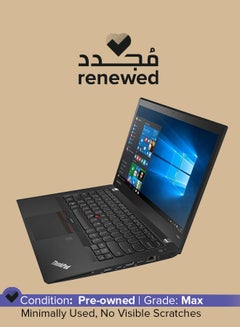 Lenovo Renewed - Thinkpad T460s Laptop With 14-Inch Display,Intel Core i5 Processor/6th Gen/12GB RAM/256GB SSD/Intel HD Graphics 520 English Black  - Image 1