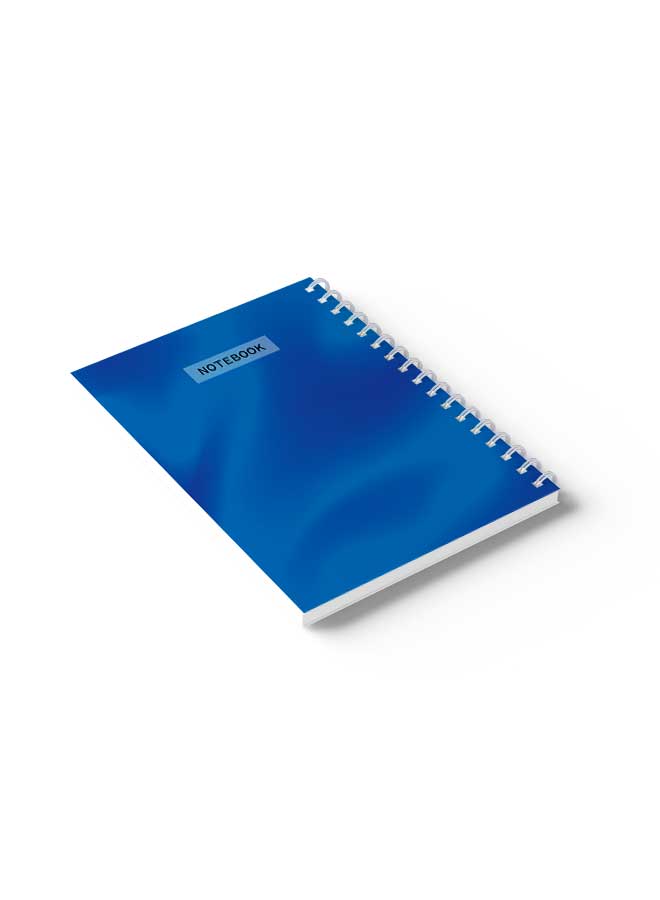 LOWHA Spiral Notebook Minimalist Gradient Notebook5 Blue - Image 4