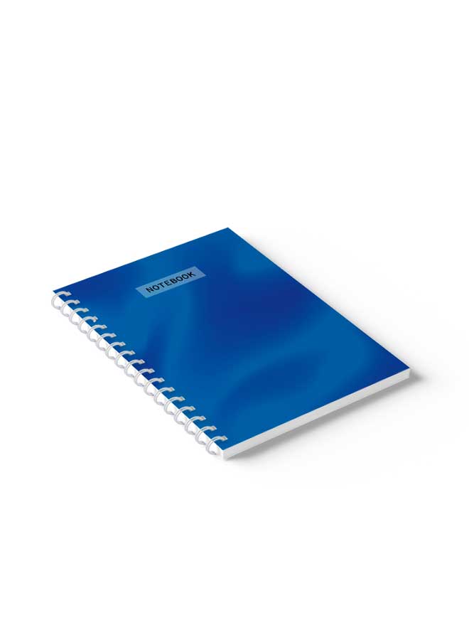 LOWHA Spiral Notebook Minimalist Gradient Notebook5 Blue - Image 5