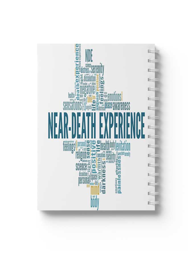 LOWHA Spiral 60 Sheets Notebook Near Death Experience Cover Design Multicolour - Image 4