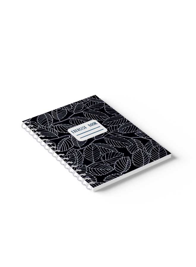 LOWHA Spiral Notebook Elm Branches & Leaves Black/White - Image 5