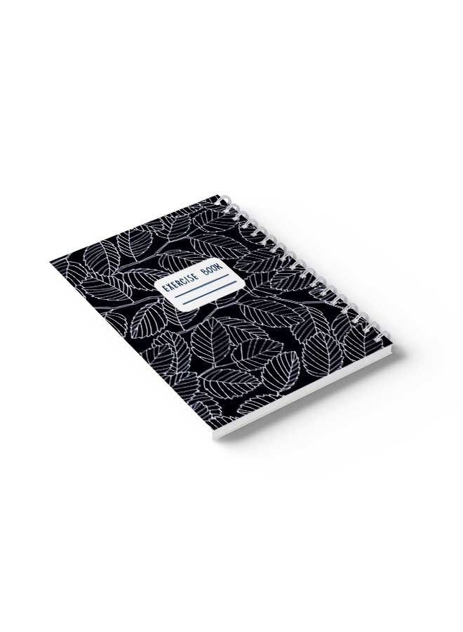 LOWHA Spiral Notebook Elm Branches & Leaves Black/White - Image 4