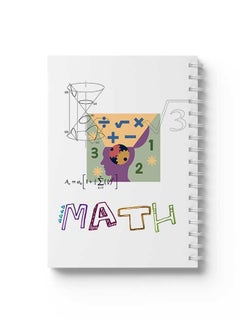 LOWHA Spiral 60 Sheets Squares Math Notebook Multicolour  - Image 5