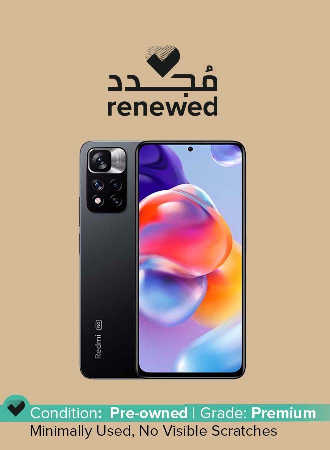 شاومي تم تجديده - Redmi Note 11 Pro Plus 5G ثنائي الشريحة باللون الرمادي الجرافيتي وذاكرة الوصول العشوائي (RAM) سعة 8 جيجابايت وسعة 256 جيجابايت - الإصدار العالمي - Image 1