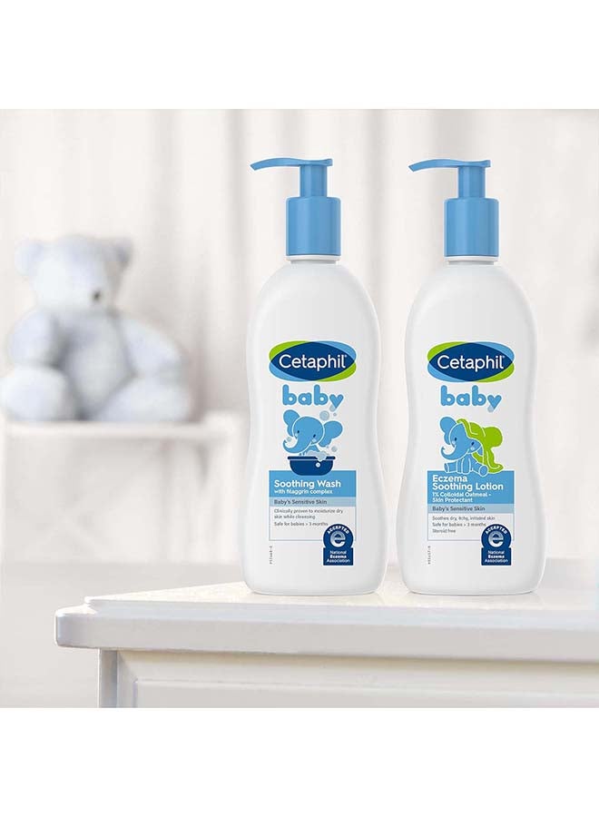 سيتافيل لوشن مهدئ لأكزيما الأطفال، دقيق الشوفان الغروي، خالي من البارابين، لا يسبب الحساسية، للبشرة الجافة أبيض 296 مل - Image 3