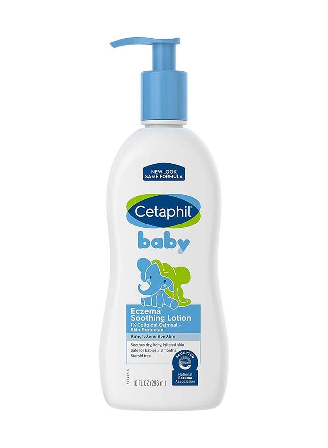 سيتافيل لوشن مهدئ لأكزيما الأطفال، دقيق الشوفان الغروي، خالي من البارابين، لا يسبب الحساسية، للبشرة الجافة أبيض 296 مل - Image 1