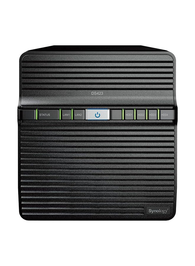 Synology DS423 4 Bay Desktop NAS: Efficient Data Storage and Backup Black - Image 1