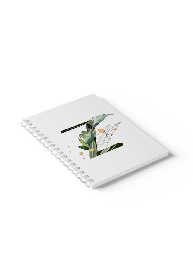 LOWHA Spiral Notebook Z Letter White/Black/Green - Image 5