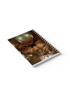 LOWHA Spiral Notebook Attack On Titan Eren Brown/Black  - Image 4