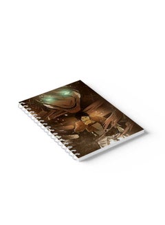 LOWHA Spiral Notebook Attack On Titan Eren Brown/Black  - Image 5