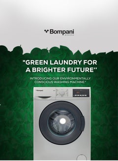 Bompani 7KG Front Load Washer - Advanced Features, Eco-friendly, 15 Programs, 1200RPM, Stainless Steel Tub, Turkish Design, 1-Year Warranty 7 kg BI2877 Silver  - Image 5