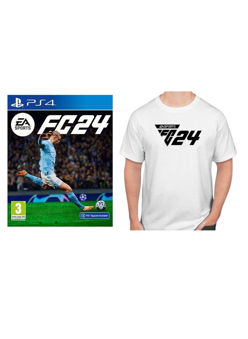 EA PS5 EA Sports FC 24 - PlayStation 4 (PS5) + FREE EA FC 24 T-Shirt - PS4/PS5