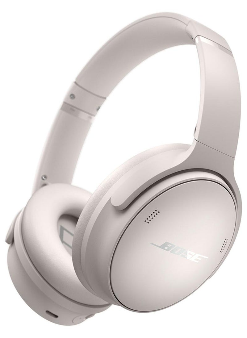 BOSE QuietComfort Wireless Noise Cancelling Headphones Bluetooth Over Ear Headphones with Up To 24 Hours of Battery Life White - Image 1