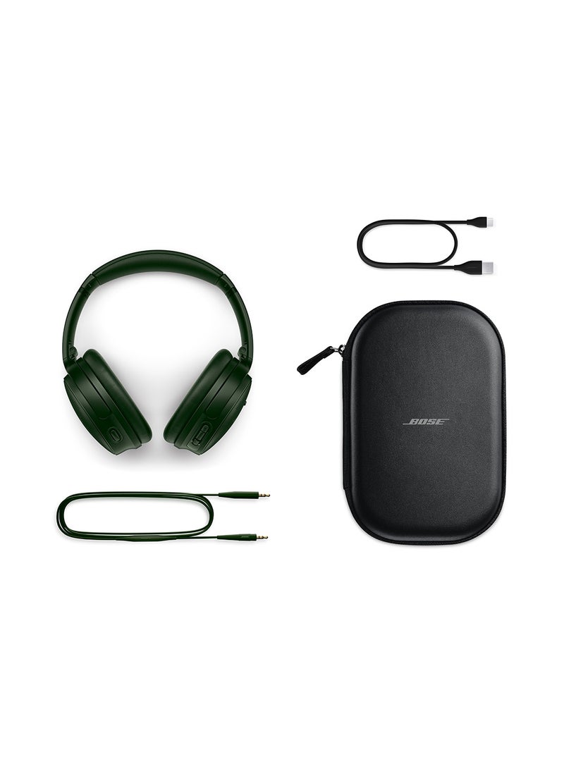BOSE - QuietComfort Wireless Noise Cancelling Headphones Bluetooth Over Ear Headphones with Up To 24 Hours of Battery Life Cypress Green - Image 1