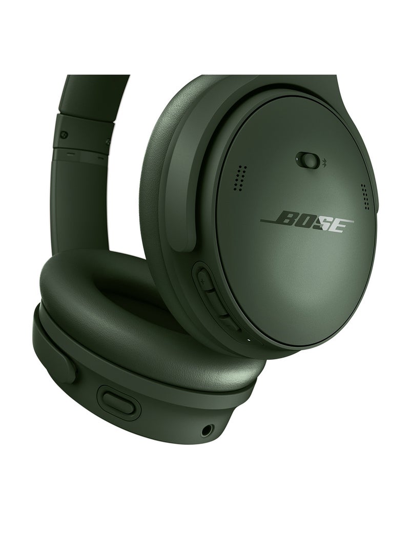 BOSE - QuietComfort Wireless Noise Cancelling Headphones Bluetooth Over Ear Headphones with Up To 24 Hours of Battery Life Cypress Green - Image 1