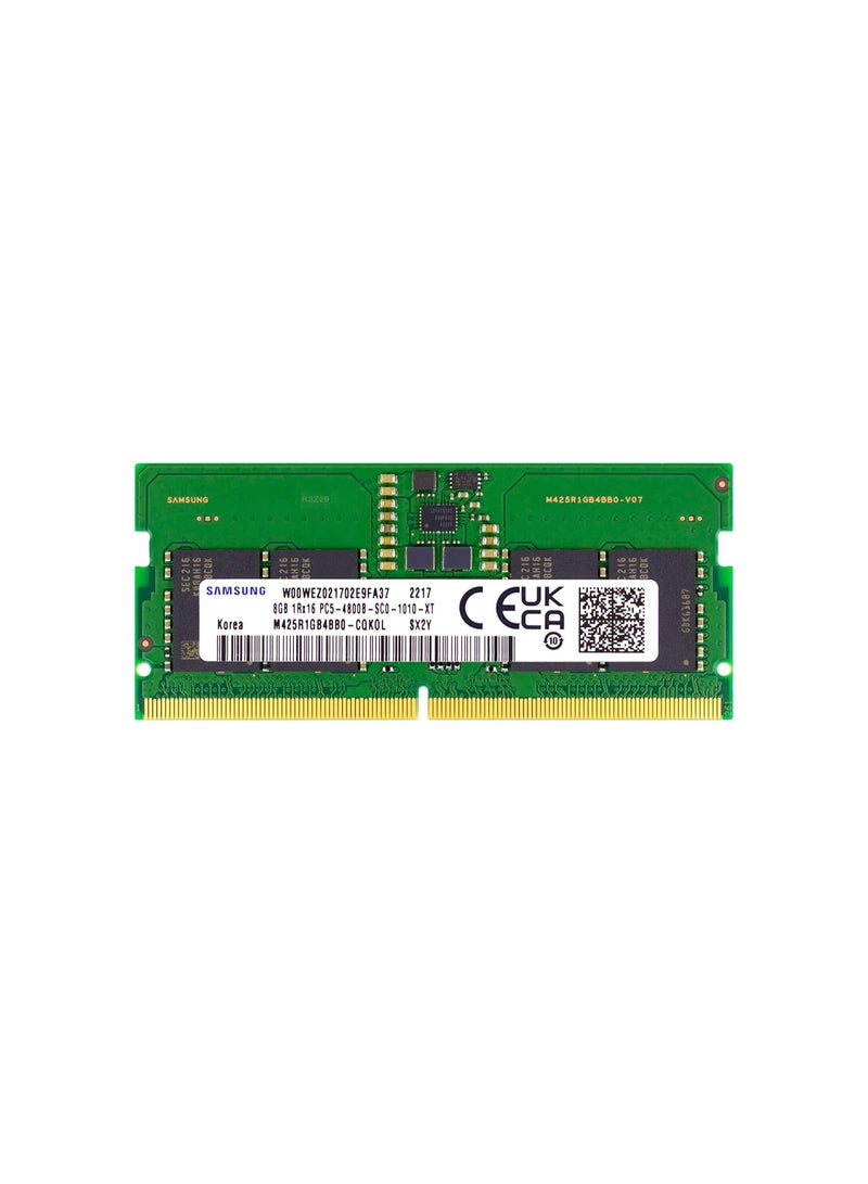 8GB DDR5 4800MHz PC5-38400 SODIMM Laptop Memory RAM M425R1GB4BB0-CQK0L - pnsku/N70008892V/45/_/1695974552/a73db441-f419-4578-9774-31fcb32eac54