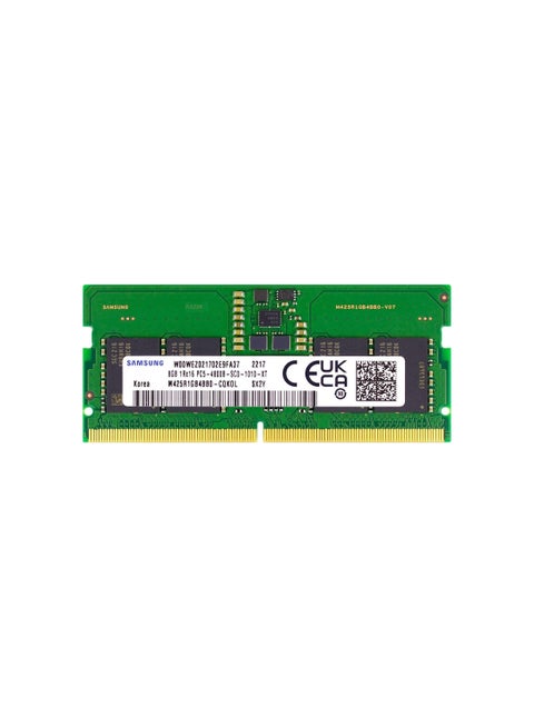 8GB DDR5 4800MHz PC5-38400 SODIMM Laptop Memory RAM M425R1GB4BB0-CQK0L