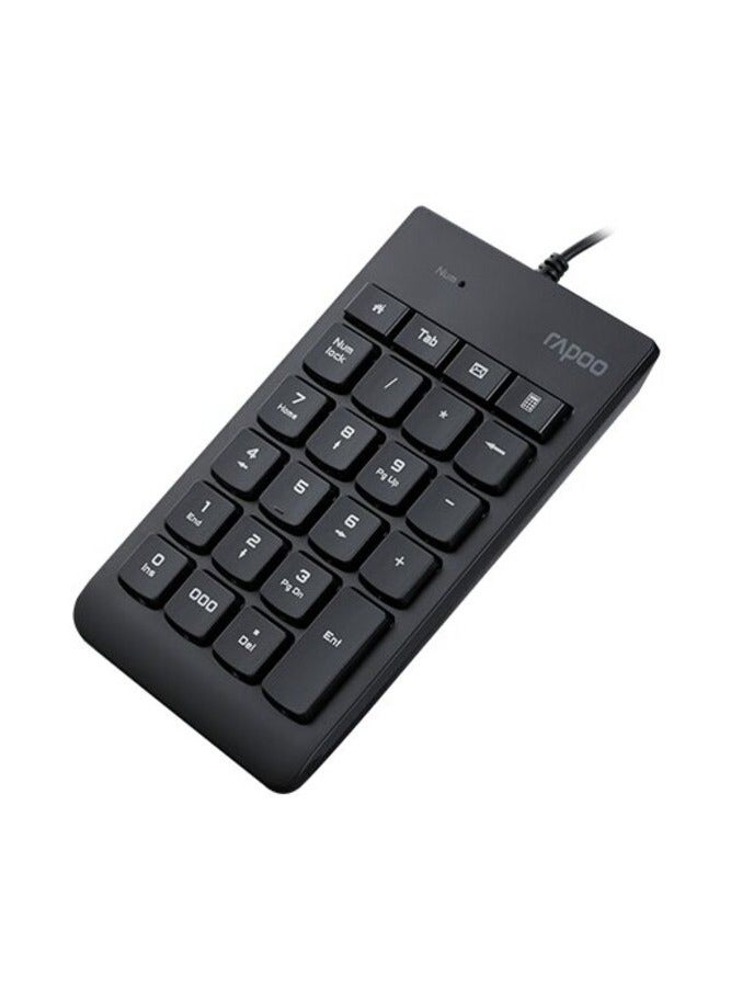 Rapoo - Numeric Keyboard K10 Black - Image 1