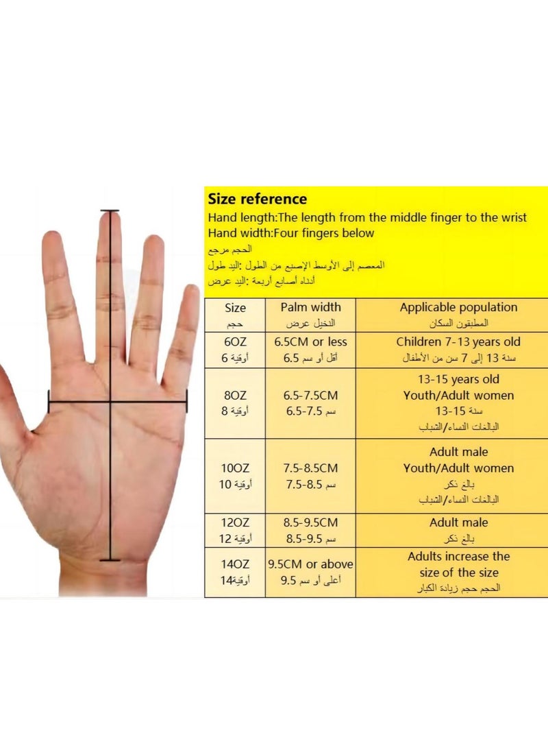 إفرلاست زوج من قفازات الملاكمة الاحترافية كاملة الأصابع حمراء 6 أونصات للأعمار من 7 إلى 13 سنة - Image 2