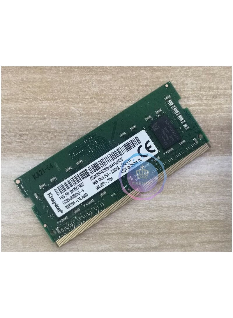 Kingston - 8GB DDR4 3200MHz RAM For Laptop 1Rx8 PC4-3200AA-SA2-11 Good Condition 8cm - Image 1