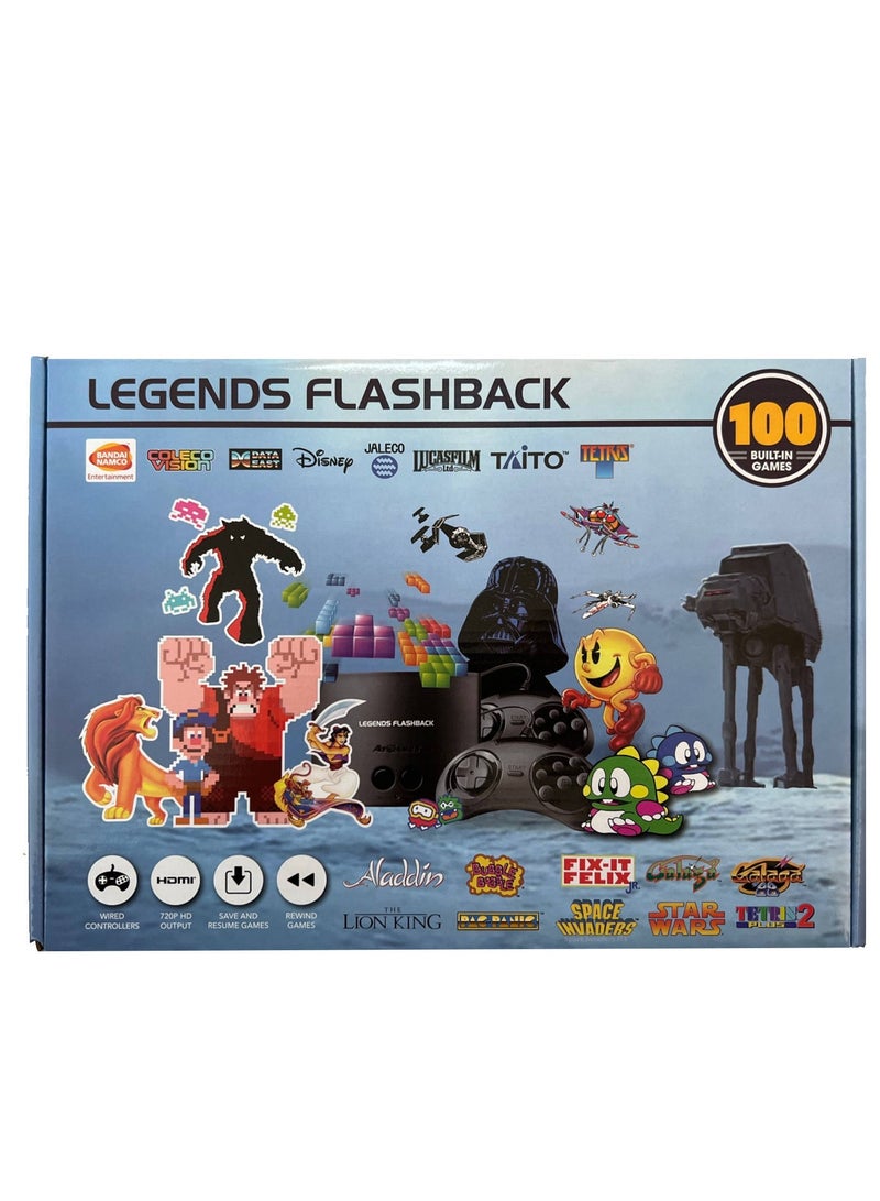 أتاري Flashback Legend Edition Retro Console, With 100 Built-In Games  - Image 3