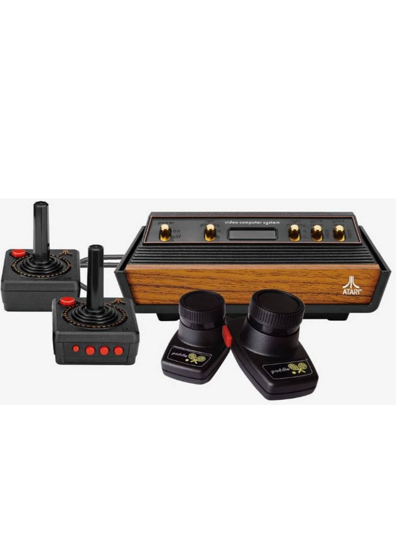 أتاري Flashback 12 Gold Edition Console, Built In 130 Classic Games  - Image 1