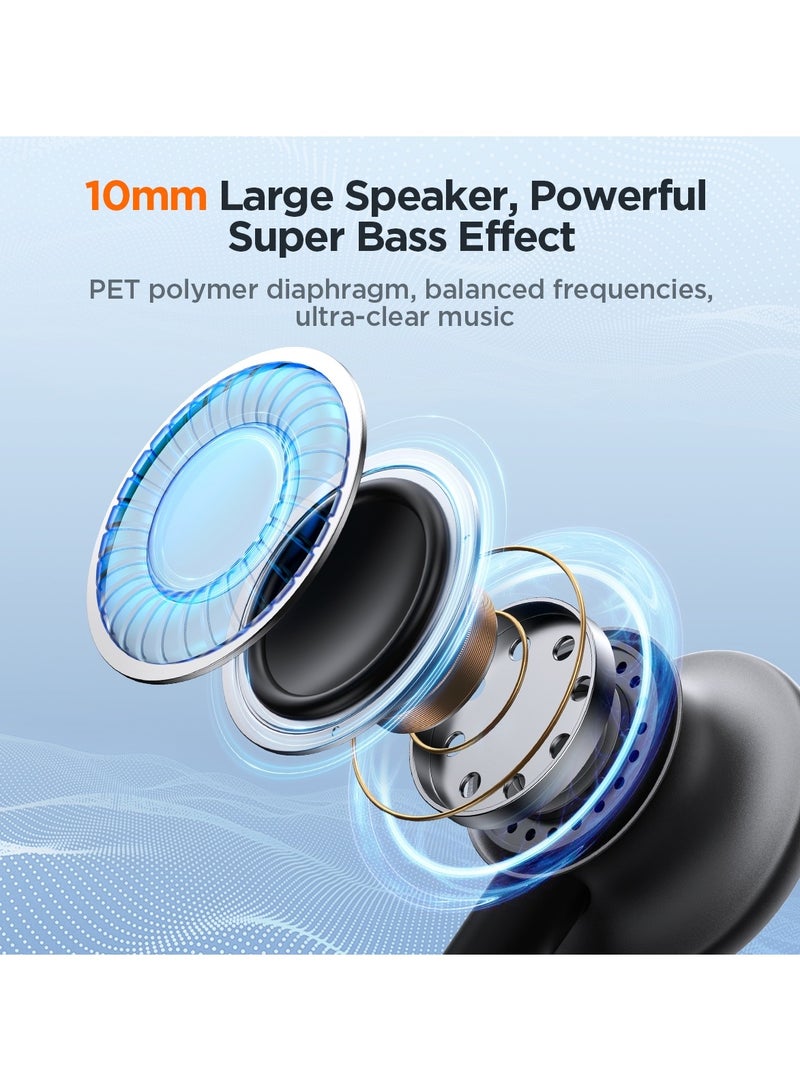 JOYROOM - JOYROOM JR-EW03 3.5mm In-Ear Metal Wired Earphone, Length: 1.2m Black - Image 1