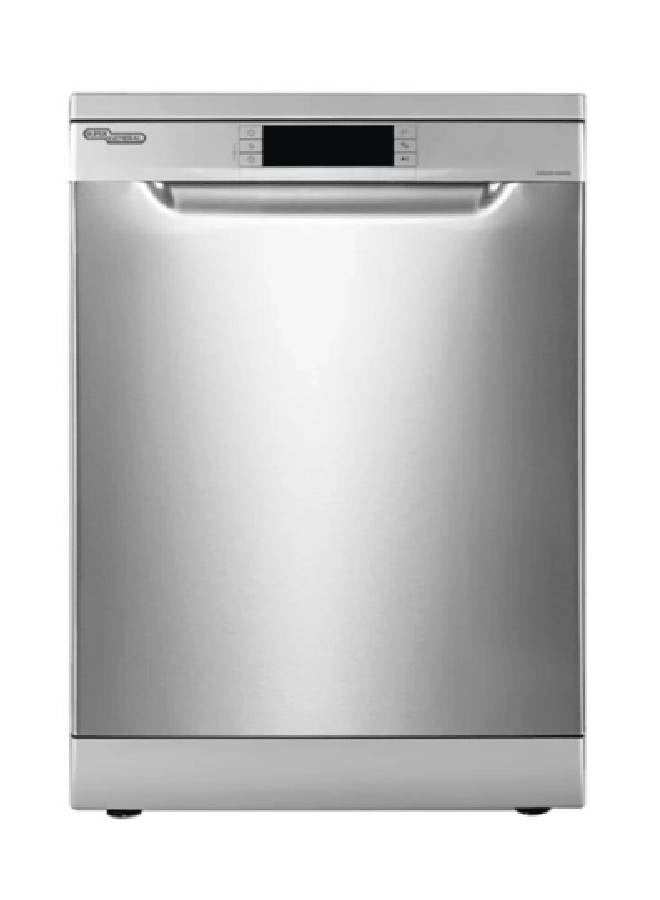 SUPER GENERAL Dishwasher With 14 Places And 7 Digital Programs 5.3 L KSGDW1608SS Silver