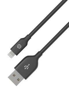 HP USB A To Lightning Cable  MFi-Certified iPhone Charging Cable 1M BLACK  - Image 4