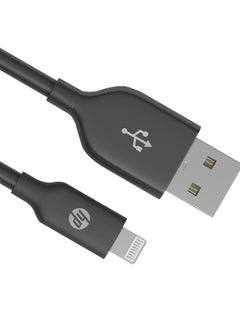HP USB A To Lightning Cable  MFi-Certified iPhone Charging Cable 1M BLACK  - Image 2