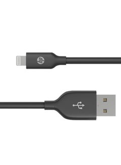 HP USB A To Lightning Cable  MFi-Certified iPhone Charging Cable 1M BLACK  - Image 3