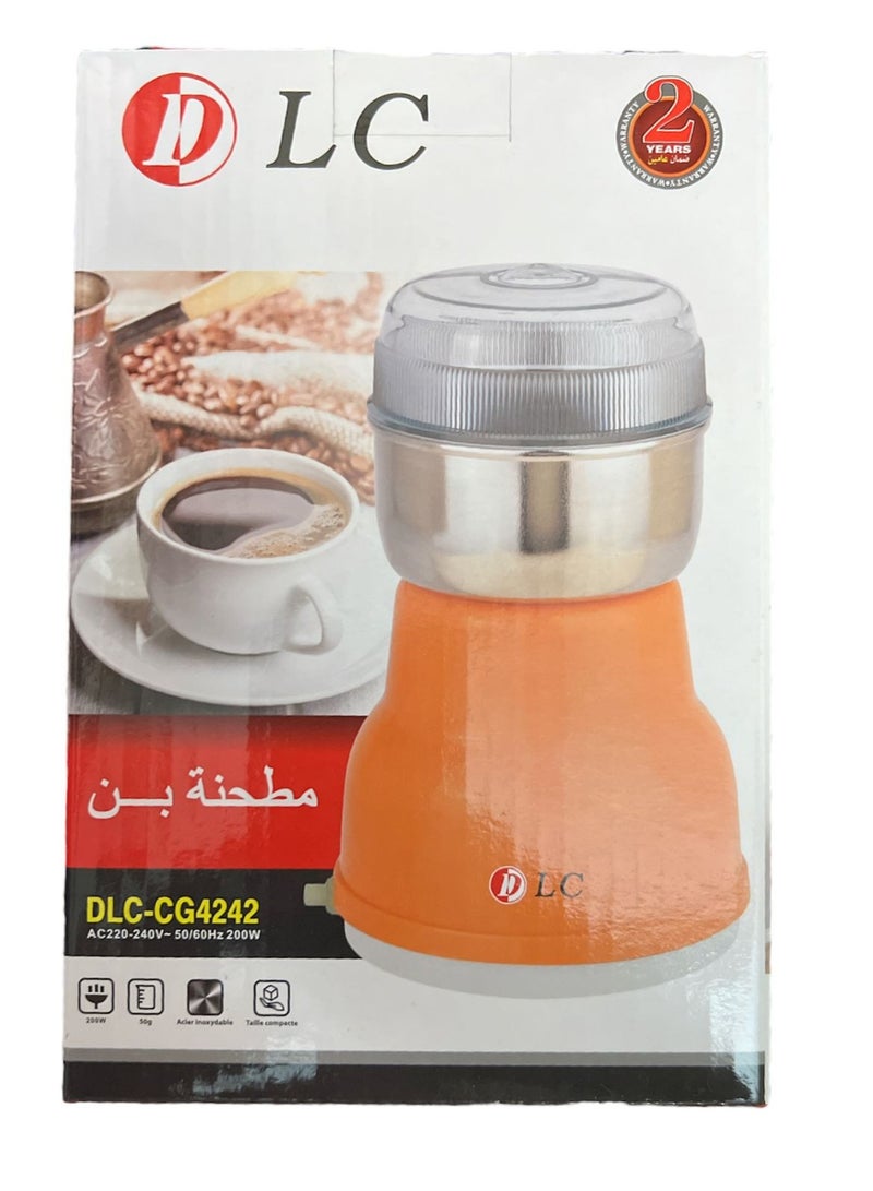 دي إل سي  مطحنة قهوة 200 W CG4242 - Image 2
